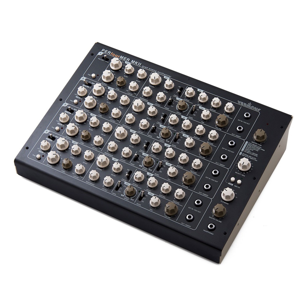 PerFourMER Mk II CV/Gate入力端子付