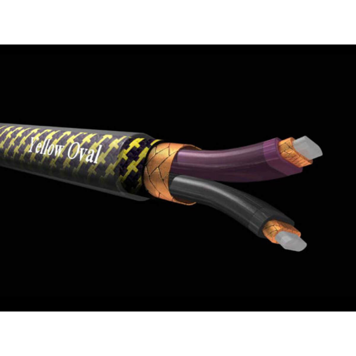 Pro Yellow Oval XLR(M)-XLR(F) 1.0m