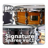 BFD3/2 Expansion Pack: Signature Snares Vol.1