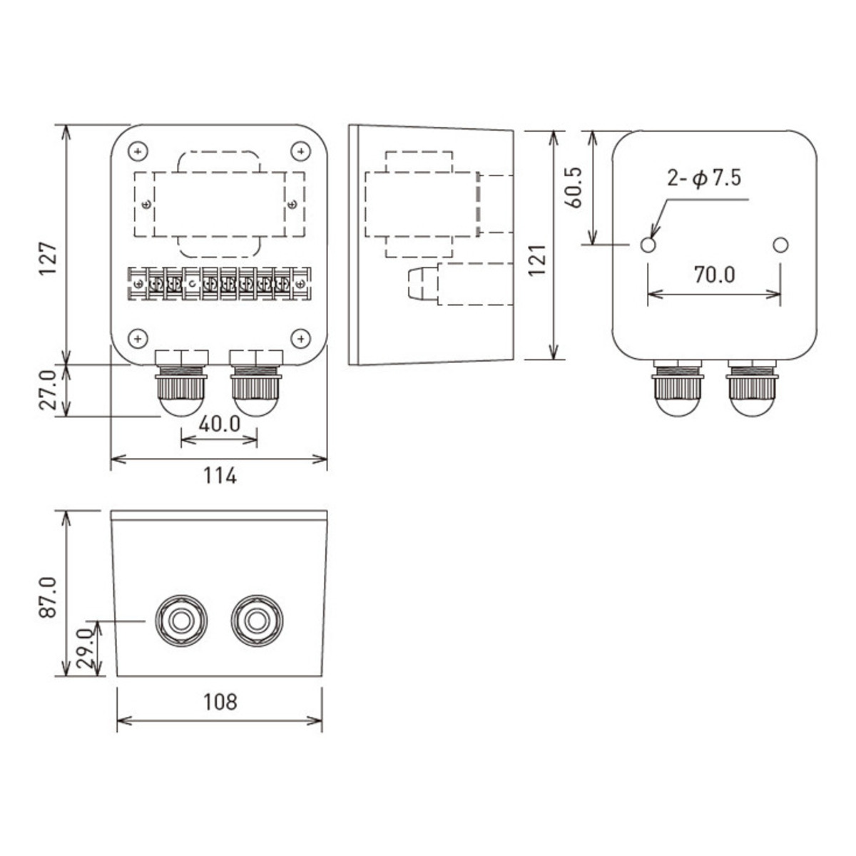 MTC-CBT-70T-WH