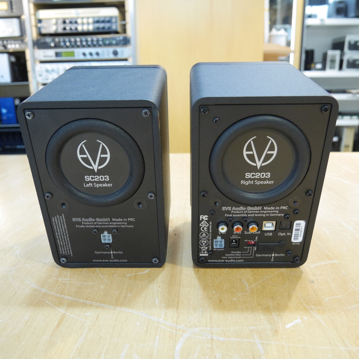 SC203(1pair) 店頭展示機