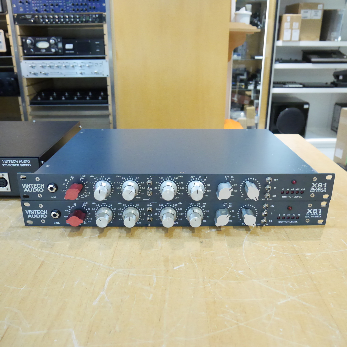 X81Class A ×2台 + X-PSU 並行品
