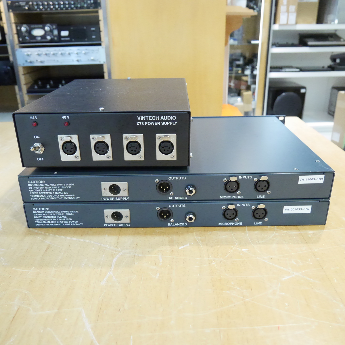 X81Class A ×2台 + X-PSU 並行品