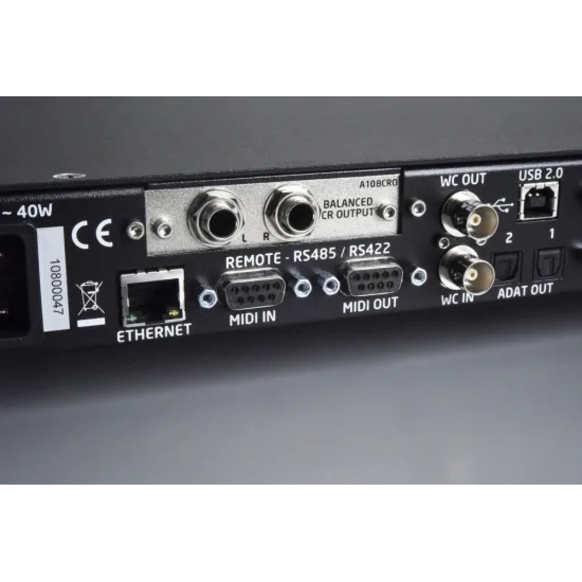 m108 CR Output Option