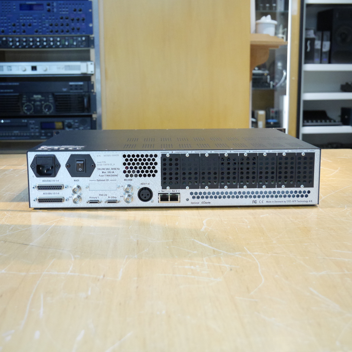 Pro Tools | MTRX Base unit with MADI and Pro|Mon