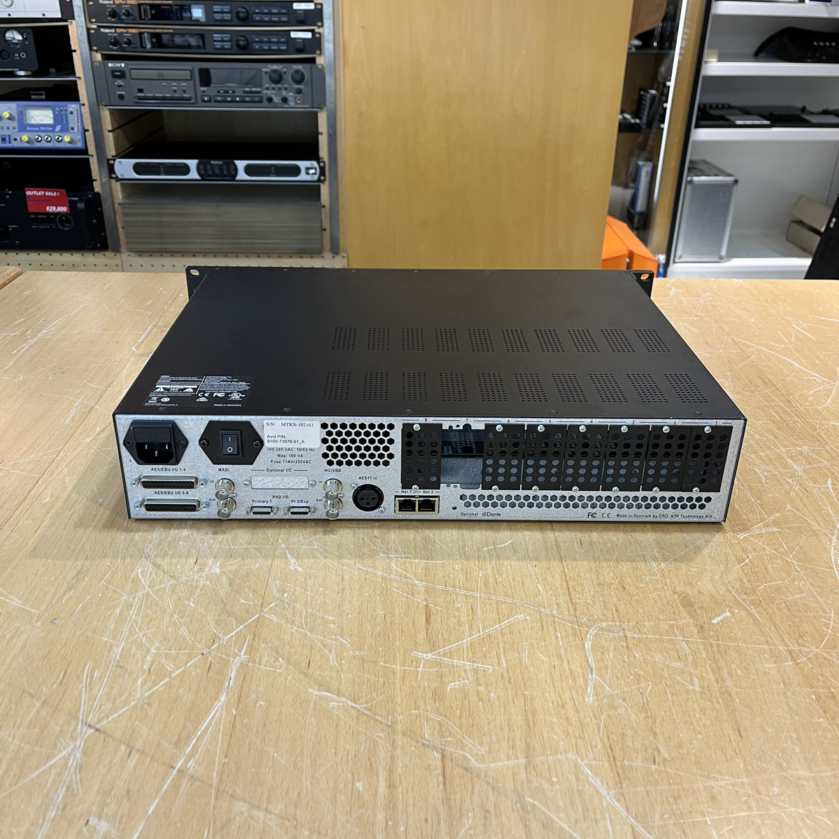 Pro Tools | MTRX Base unit with MADI and Pro|Mon