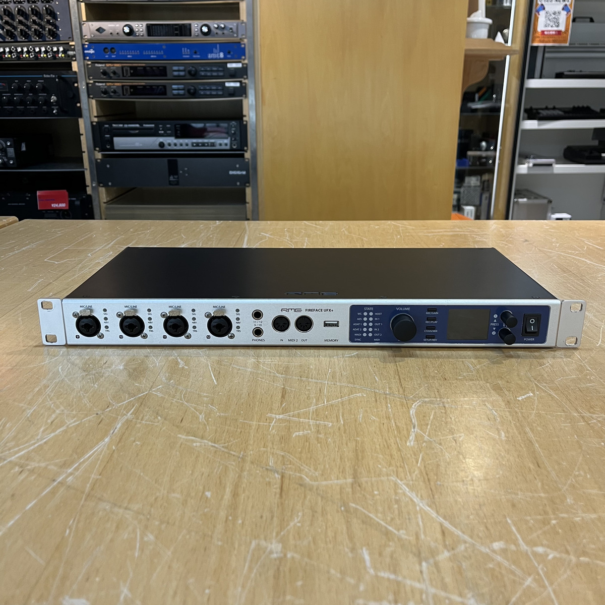 RME AUDIO(アールエムイーオーディオ) Fireface UFX+ | Rock oN Line