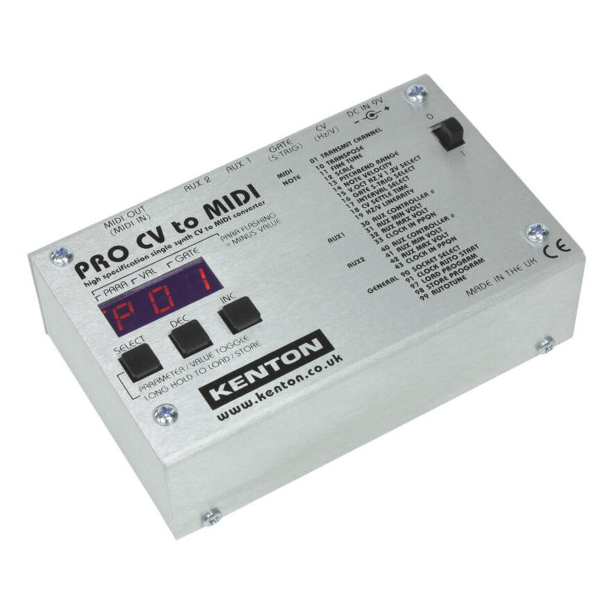 Pro CV to MIDI