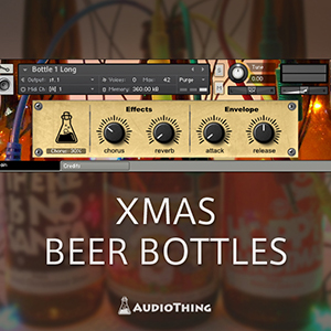 XMAS BEER BOTTLES