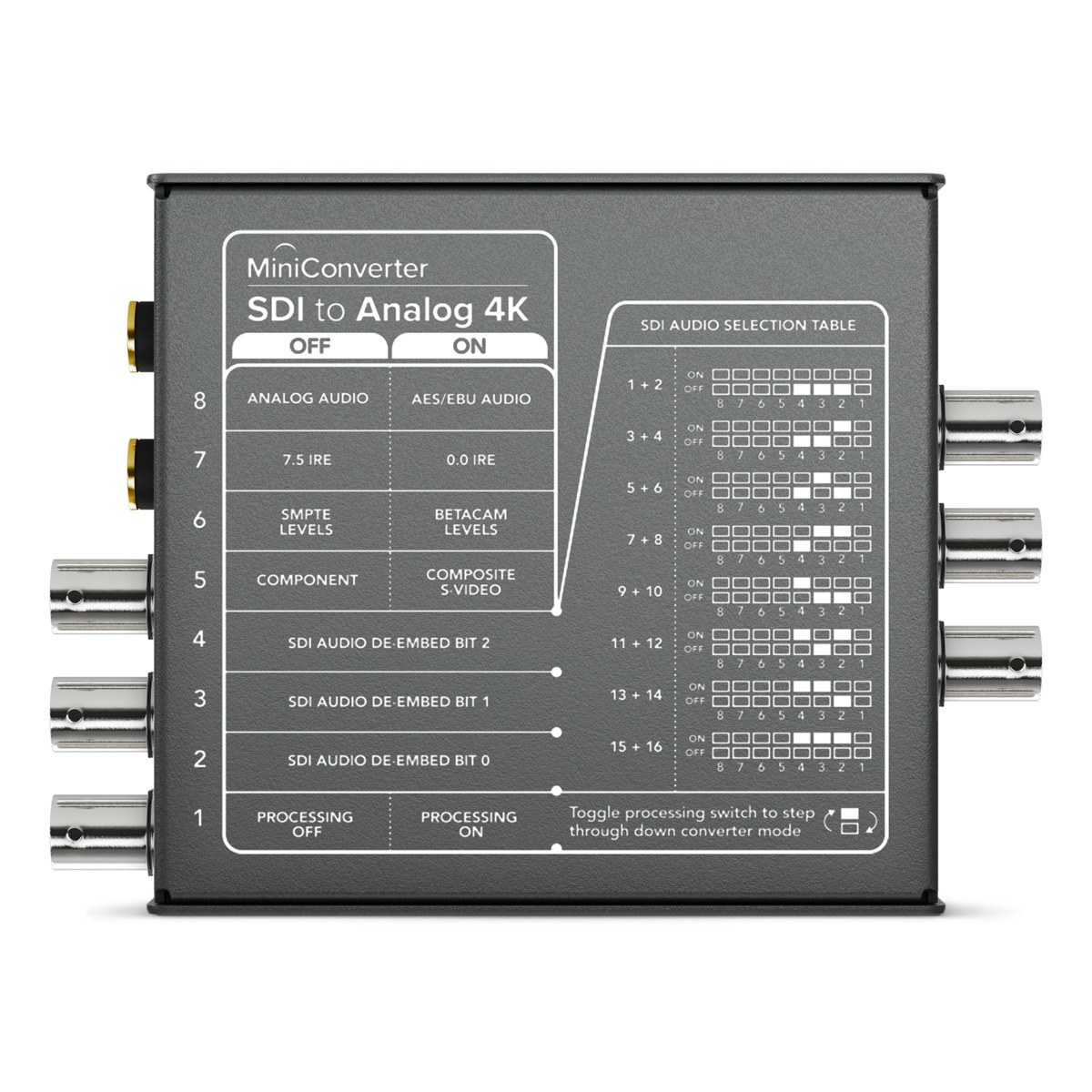 Mini Converter - SDI to Analog 4K