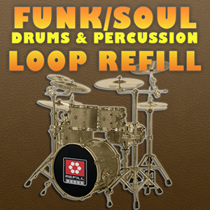 FUNK - SOUL DRUMS & PERCUSSION REFILL