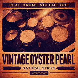 REAL DRUMS VOL.1 - VINTAGE OYSTER PEARL