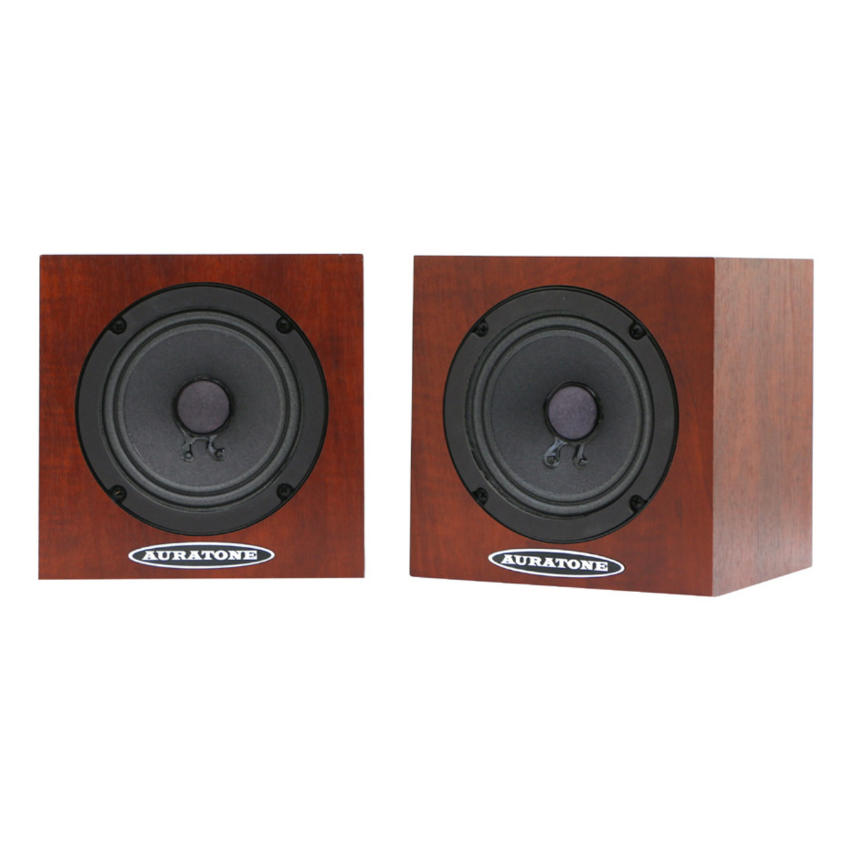 5C Super Sound Cube woodgrain (Pair)