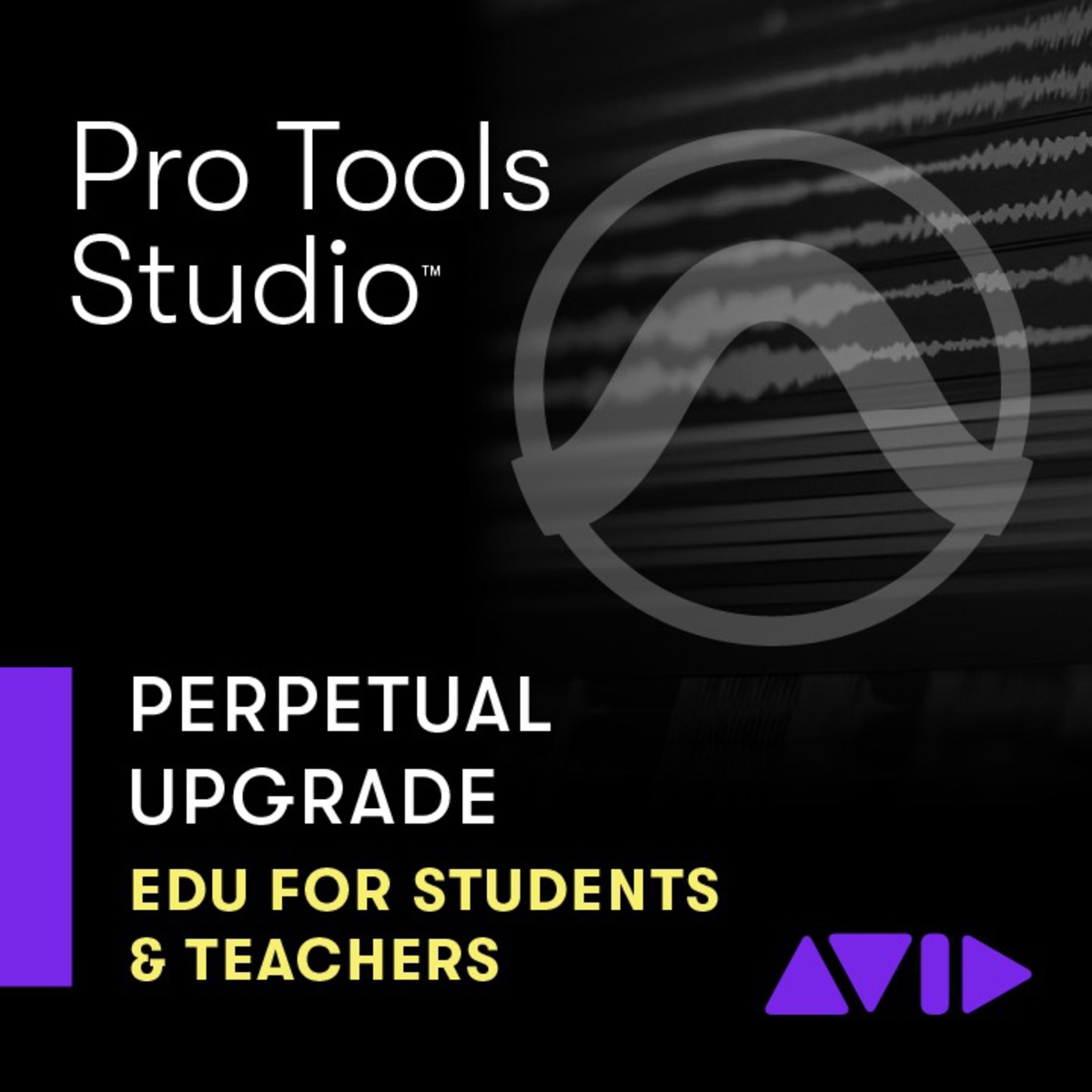 Pro Tools Studio 永続版 ⽣徒/教師⽤ 永続版アップグレード (9938-30003-20)