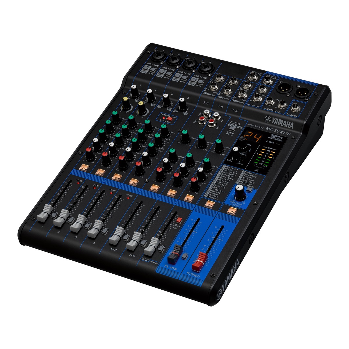 YAMAHA ( ヤマハ ) / MG10XU MG10XU 10-Channel Mixer with USB and Effects - Yamaha USA