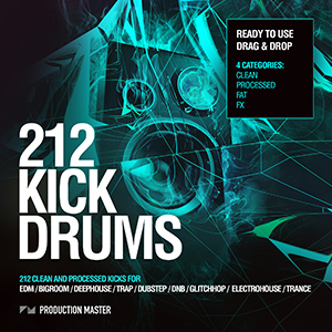 212 KICK DRUMS VOL 1