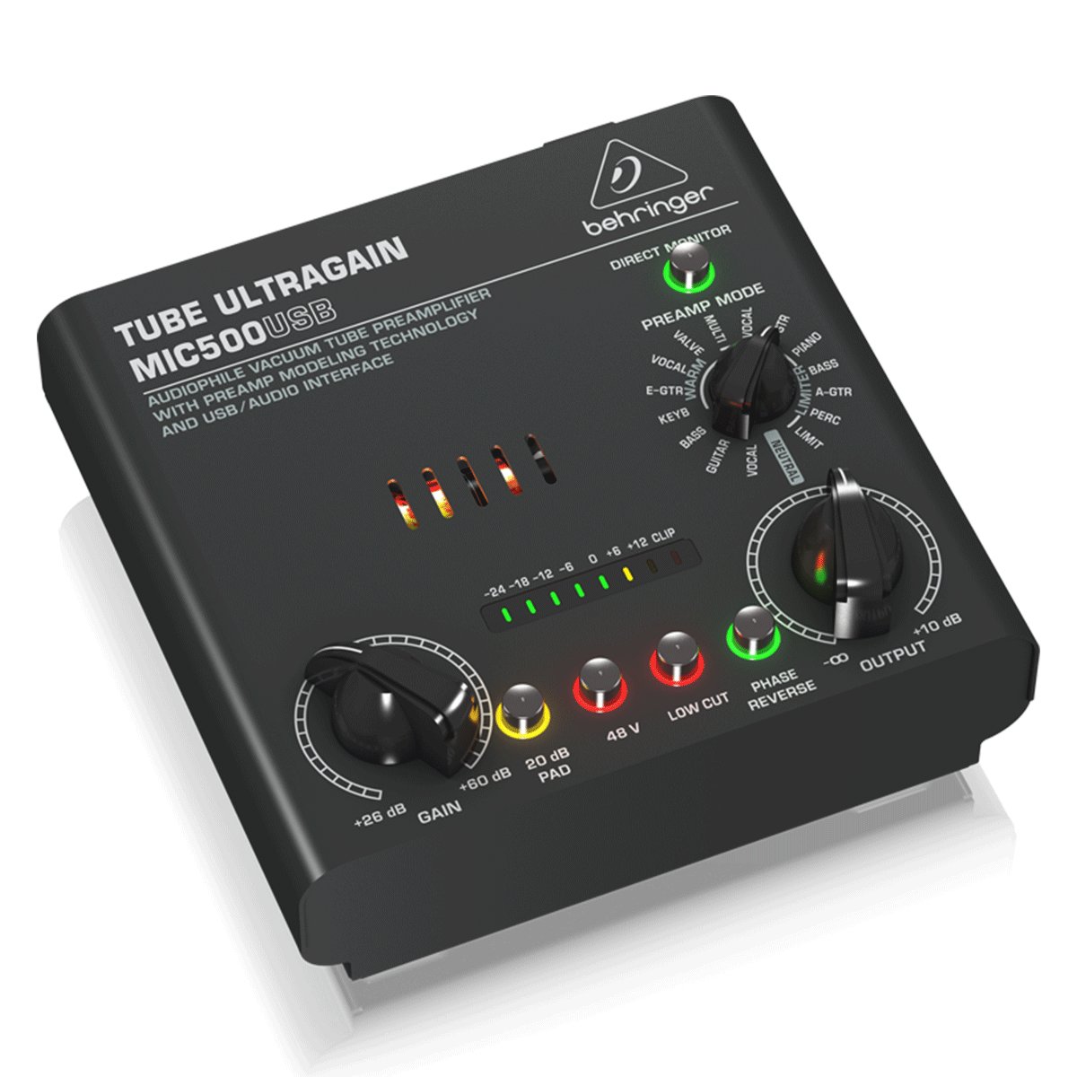 MIC500USB TUBE ULTRAGAIN