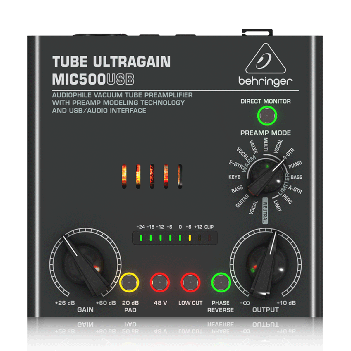 MIC500USB TUBE ULTRAGAIN