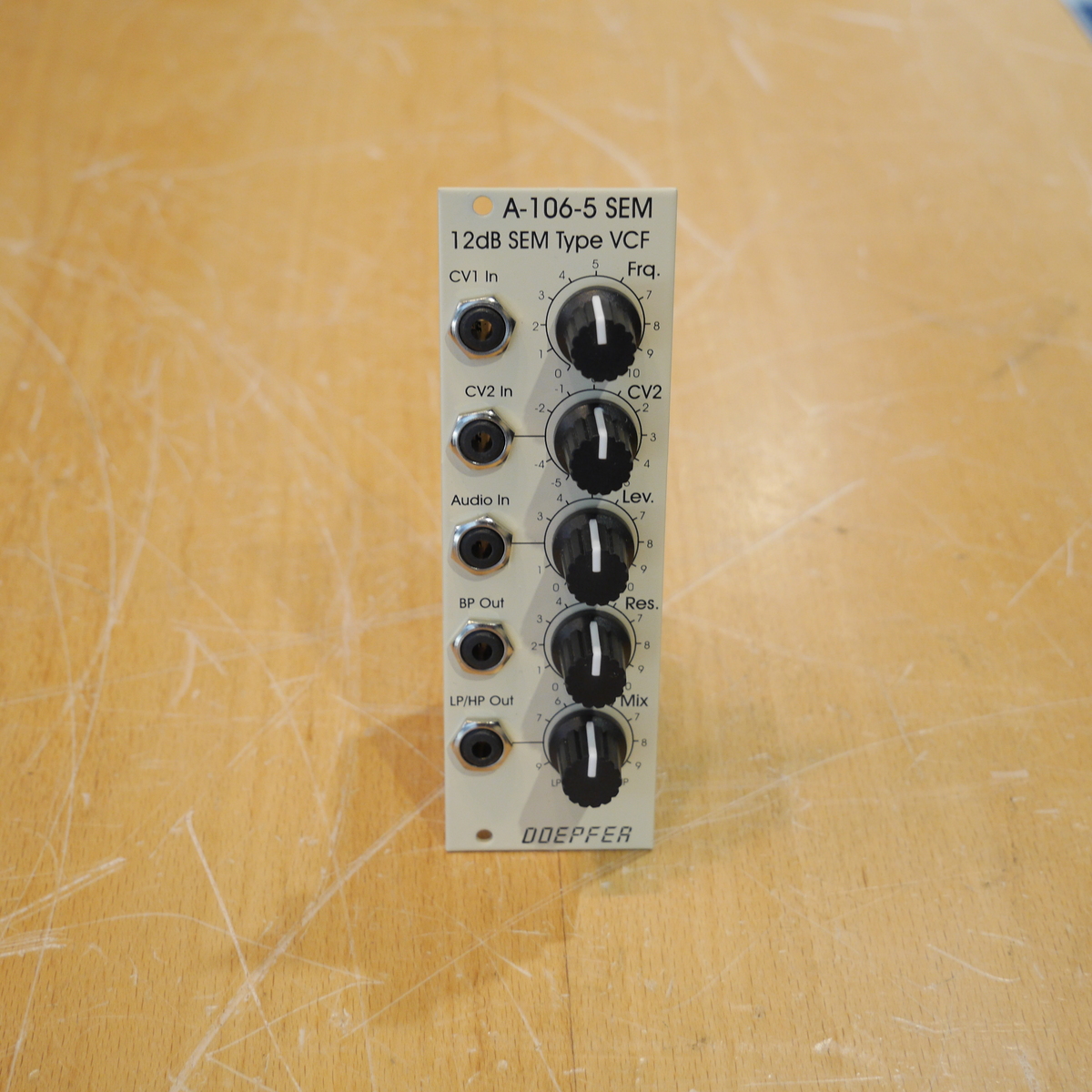 A-106-5 SEM Type VCF / 12dB Multimode Filter