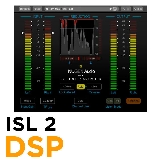 ISL 2 with DSP extension for HDX