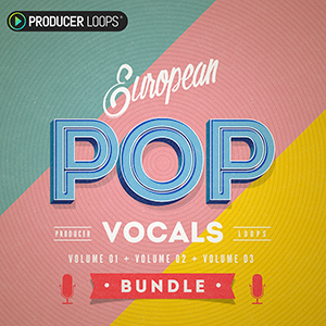 EUROPEAN POP VOCALS BUNDLE (VOLS 1-3)