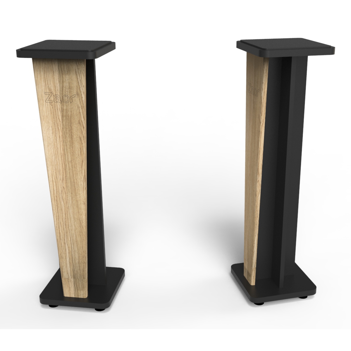 Croce Stand 42 (pair) Oak Black