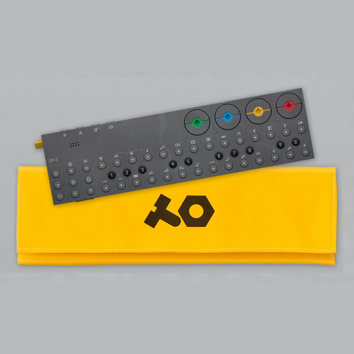 OP-Z pvc roll up yellow bag