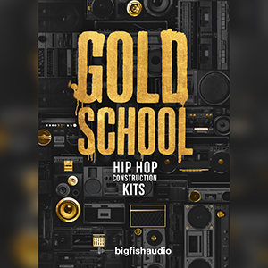 GOLD SCHOOL HIP HOP CONSTRUCTION KITS