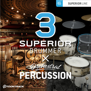 SUPERIOR DRUMMER 3 ORCHESTRAL EDITION