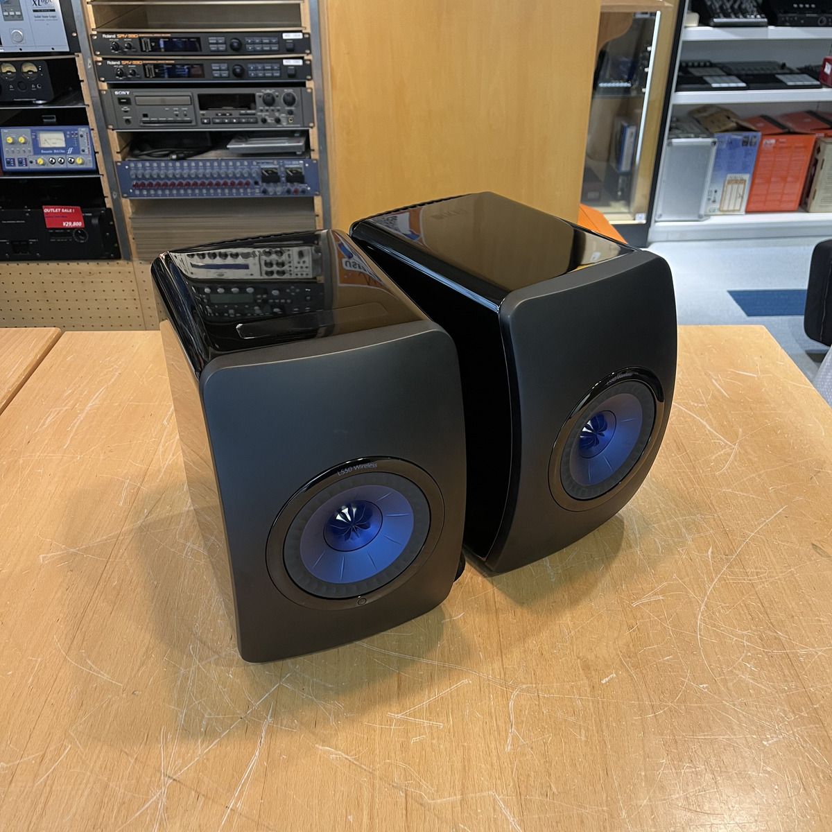 LS50 WIRELESS BLACK (1ペア) 店頭展示機 現状品
