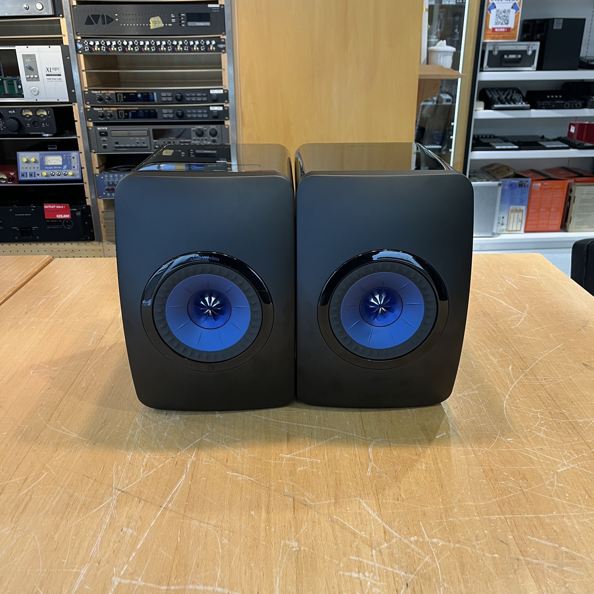 LS50 WIRELESS BLACK (1ペア) 店頭展示機 現状品