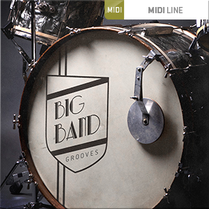 DRUM MIDI - BIG BAND GROOVES