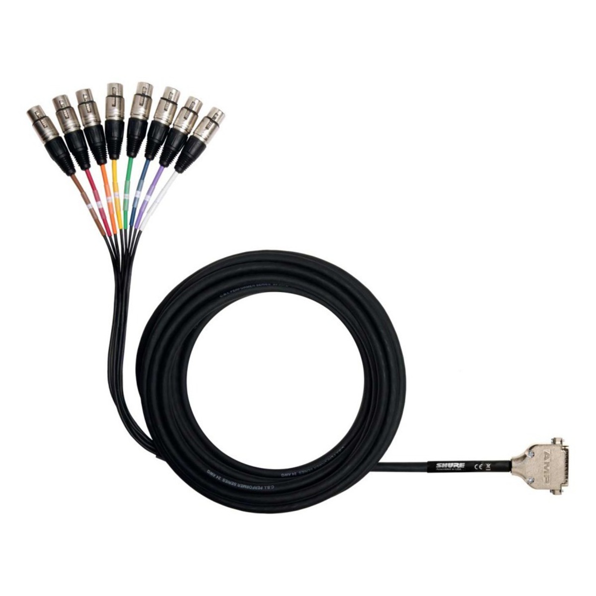 DB25-XLRF Dsub25