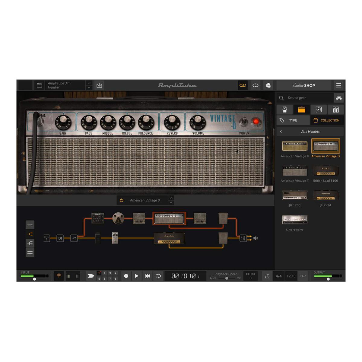 AmpliTube Jimi Hendrix Anniversary ダウンロード版