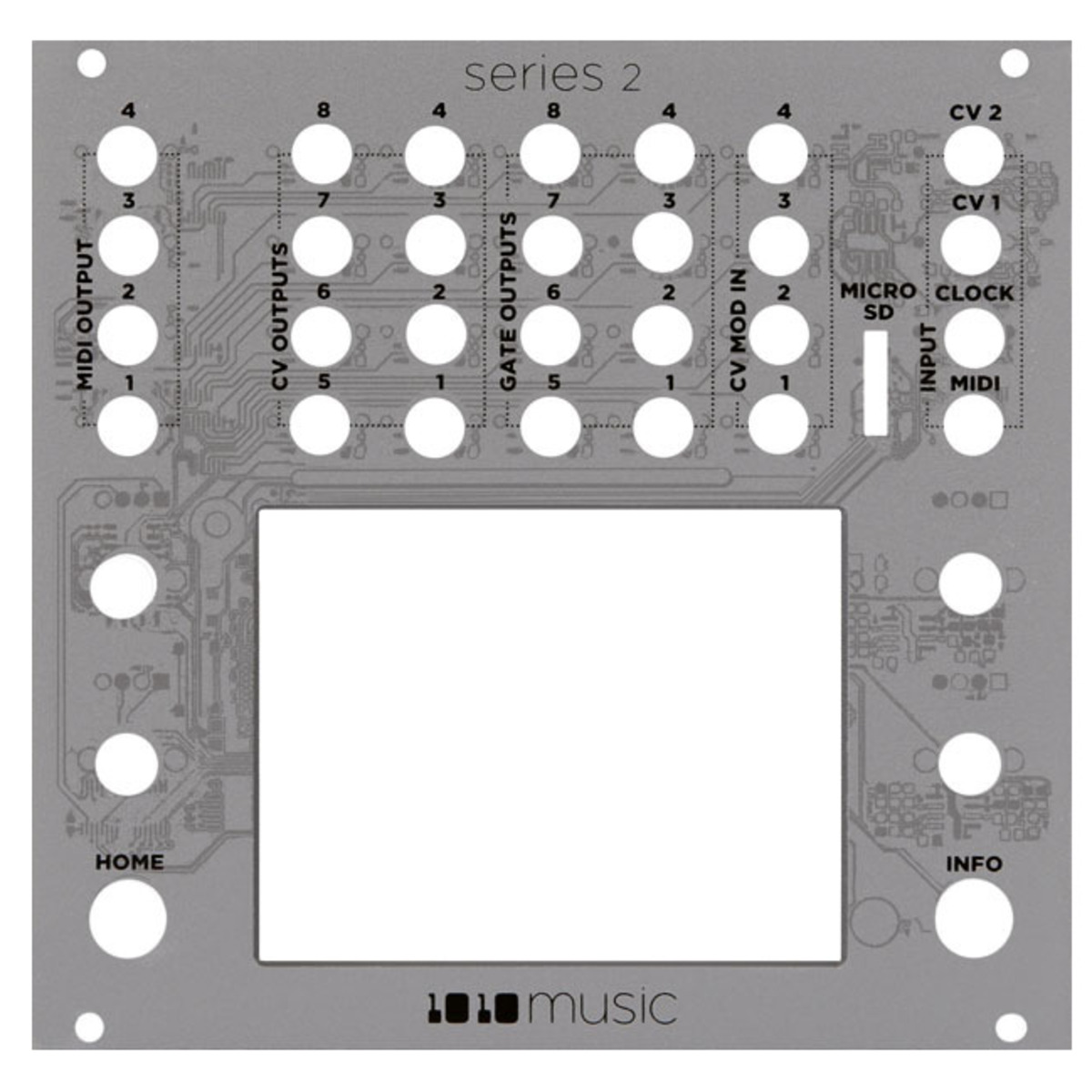 Inverted Faceplate for Touchscreen Module -Series 2 ver.