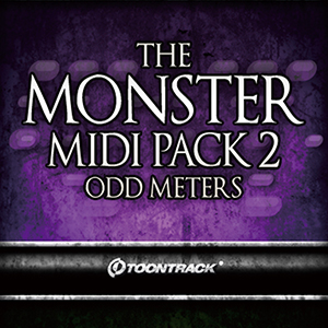 DRUM MIDI - MONSTER MIDI PACK 2 ODD METERS