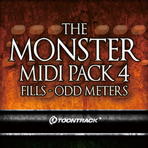 DRUM MIDI - MONSTER MIDI PACK 4 FILLS & ODD METERS