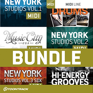 DRUM 6MIDI - SESSION DRUMMERS