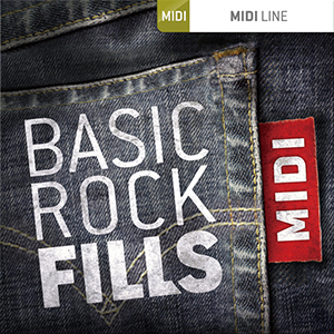DRUM MIDI - BASIC ROCK FILLS