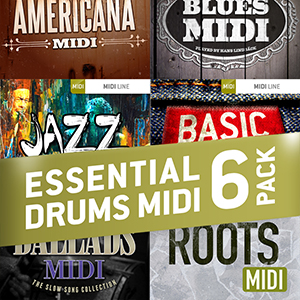 DRUM 6MIDI - ESSENTIAL DRUMS