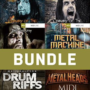 DRUM 6MIDI - METAL DRUMS