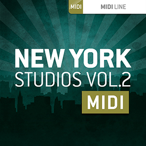 DRUM MIDI - NEW YORK STUDIOS VOL.2