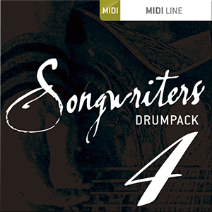 DRUM MIDI - SONGWRITERS DRUMPACK 4