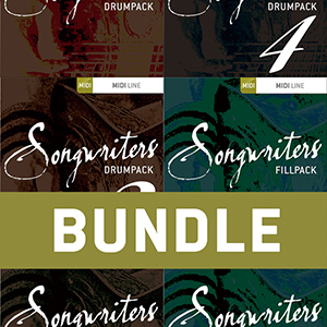 DRUM 6MIDI - SONGWRITERS DRUMPACK COLLECTION