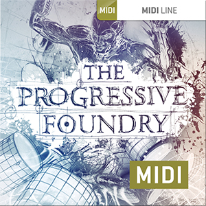 DRUM MIDI - THE PROGRESSIVE FOUNDRY