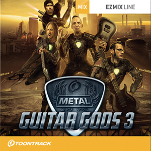 EZMIX2 PACK - METAL GUITAR GODS 3
