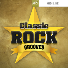 DRUM MIDI - CLASSIC ROCK GROOVES