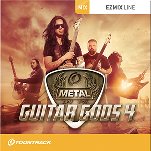 EZMIX2 PACK - METAL GUITAR GODS 4
