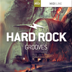 DRUM MIDI - HARD ROCK GROOVES