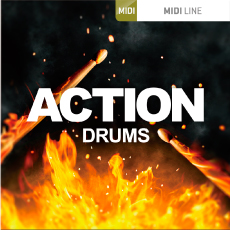 DRUM MIDI - ACTION DRUMS